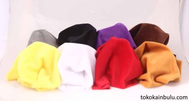 kain velboa warna polos